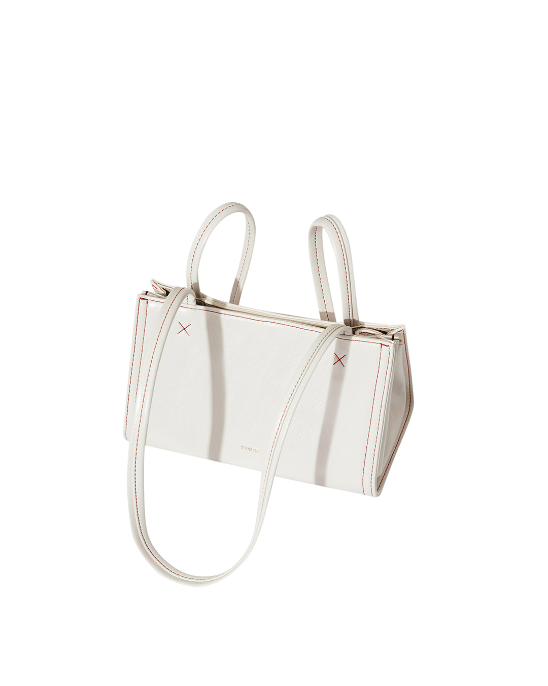 STAND OIL - Oblong bag Tiny / Stitch Cream