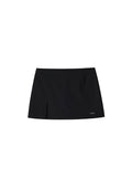 CRANK -  SLIT MICROSKIRT PANTS_BLACK