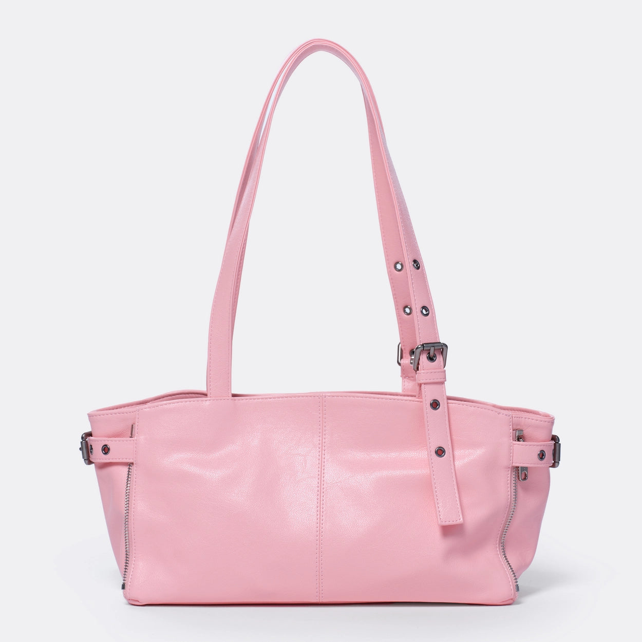 SAMO ONDOH - zipper shopper S goat pink