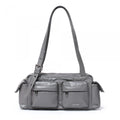 SAMO ONDOH - pocket utility bag M goat gray