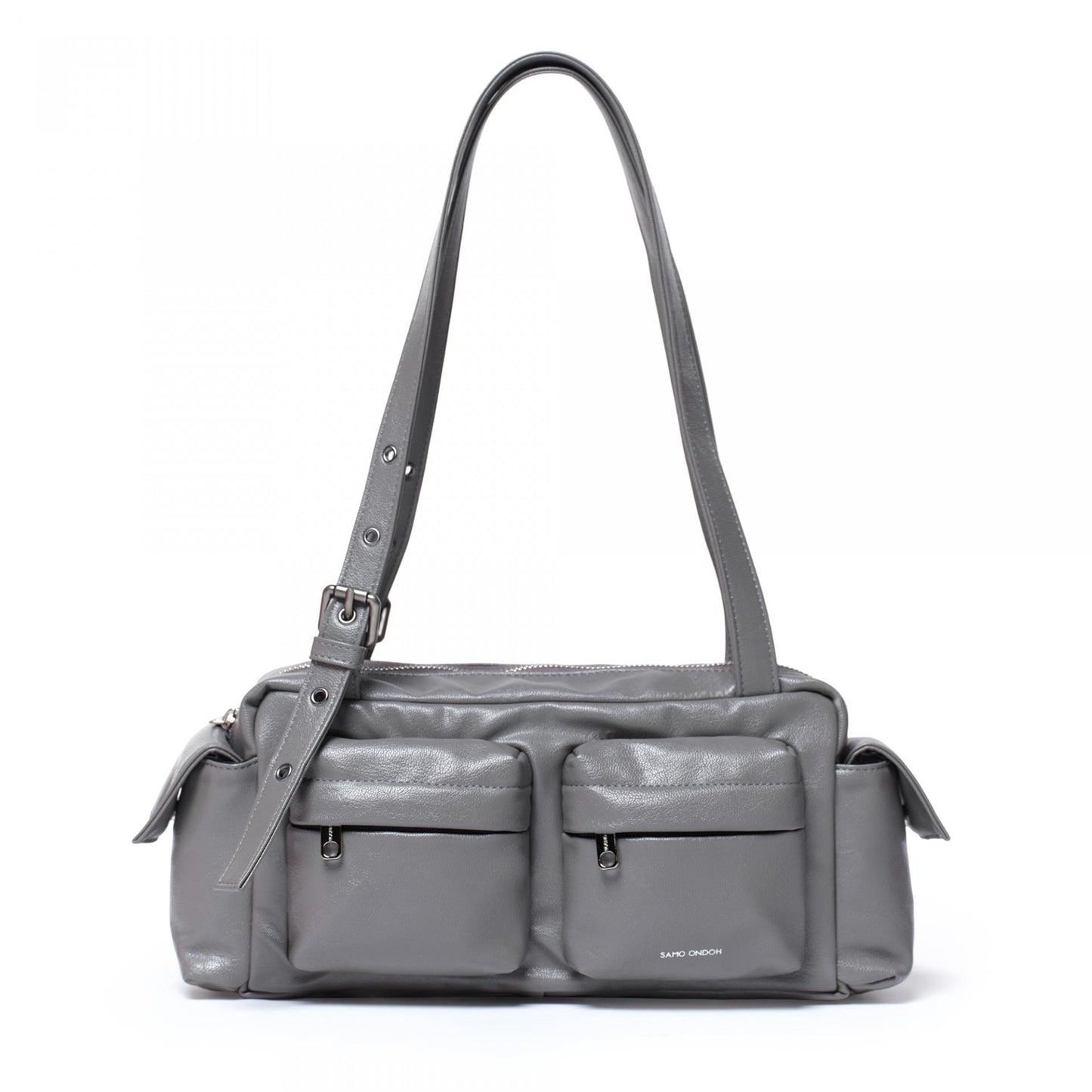 SAMO ONDOH - pocket utility bag M goat gray