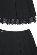 PAIN OR PLEASURE -  LYNN MINI SKIRT black