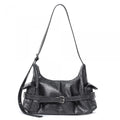 SAMO ONDOH - belt mondo bag M veg charcoal