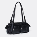 SAMO ONDOH - pocket utility bag M nappa black (DISPATCH IN 48HRS)