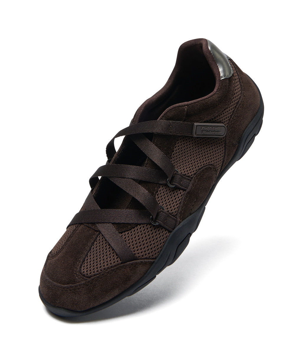 ROCKFISH WEATHERWEAR - ZANE X-STRAP SNEAKERS V2 / CHOCO