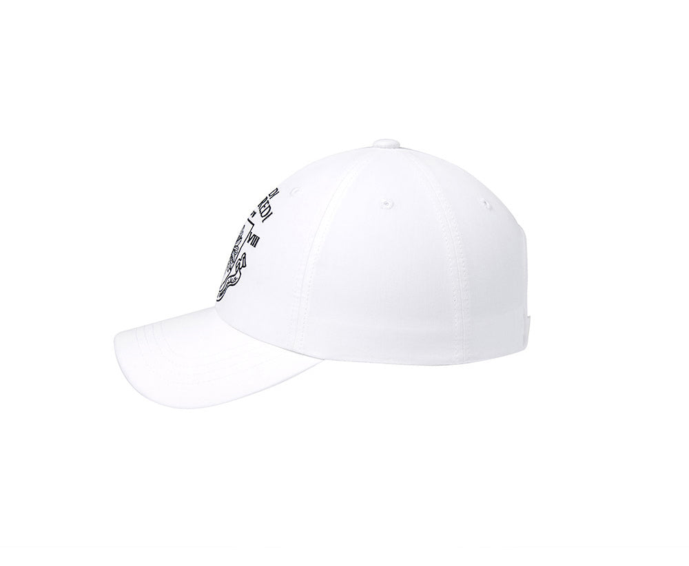 MARDI MERCREDI -  CAP ALUMNI EMBLEM_WHITE BLACK