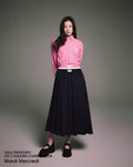 MARDI MERCREDI -  COTTON POPLIN SHIRT_PEONY PINK