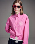 MARDI MERCREDI -  COTTON POPLIN SHIRT_PEONY PINK