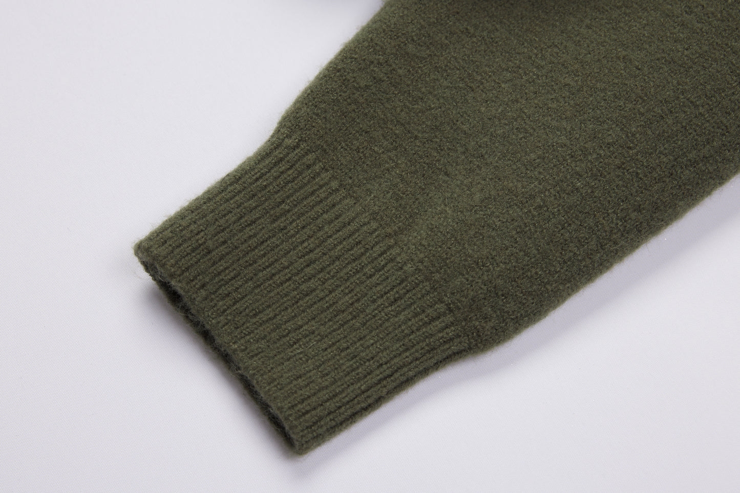 REST & RECREATION -  RR OVERSIZE POLO KNIT TOP - GREEN