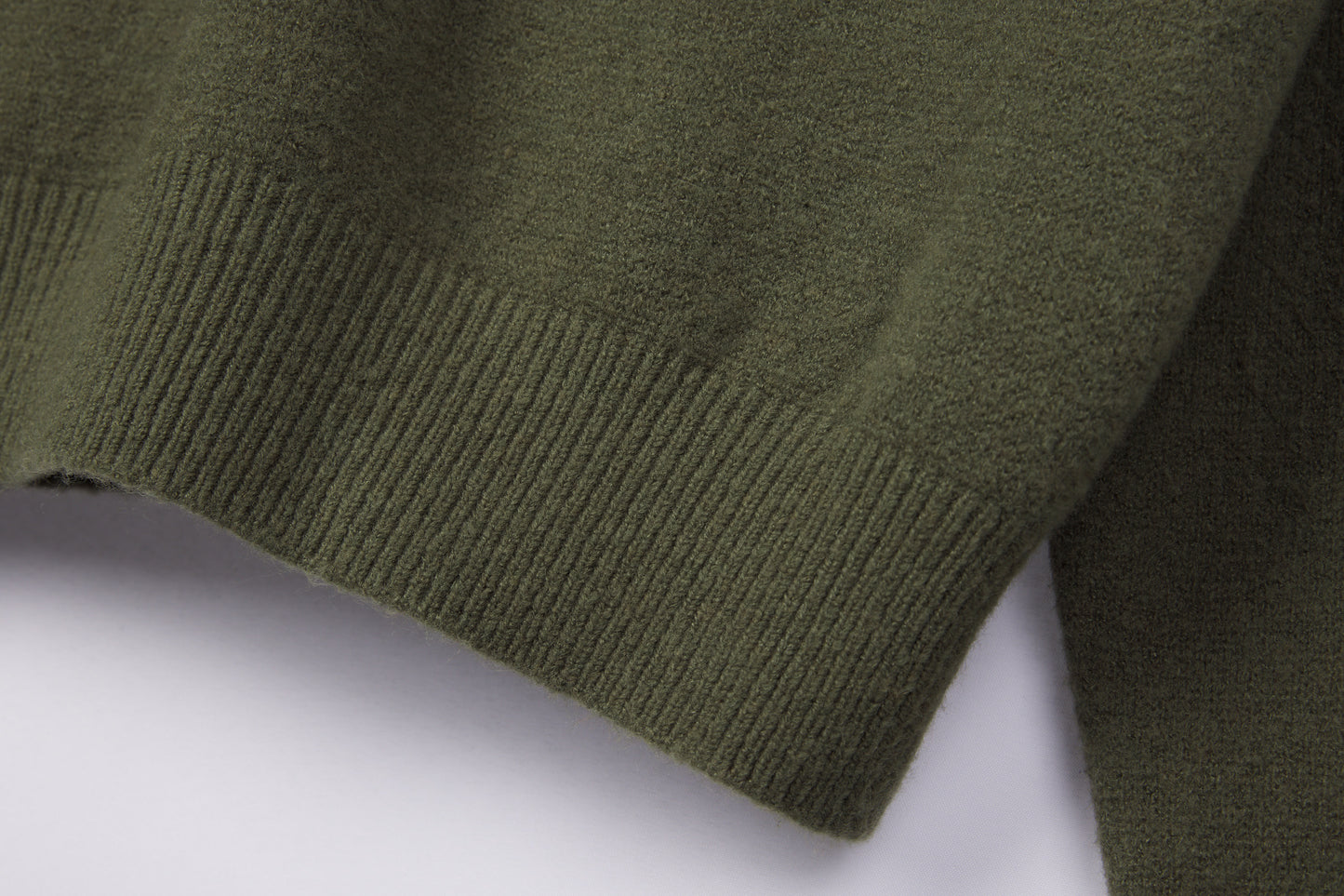 REST & RECREATION -  RR OVERSIZE POLO KNIT TOP - GREEN