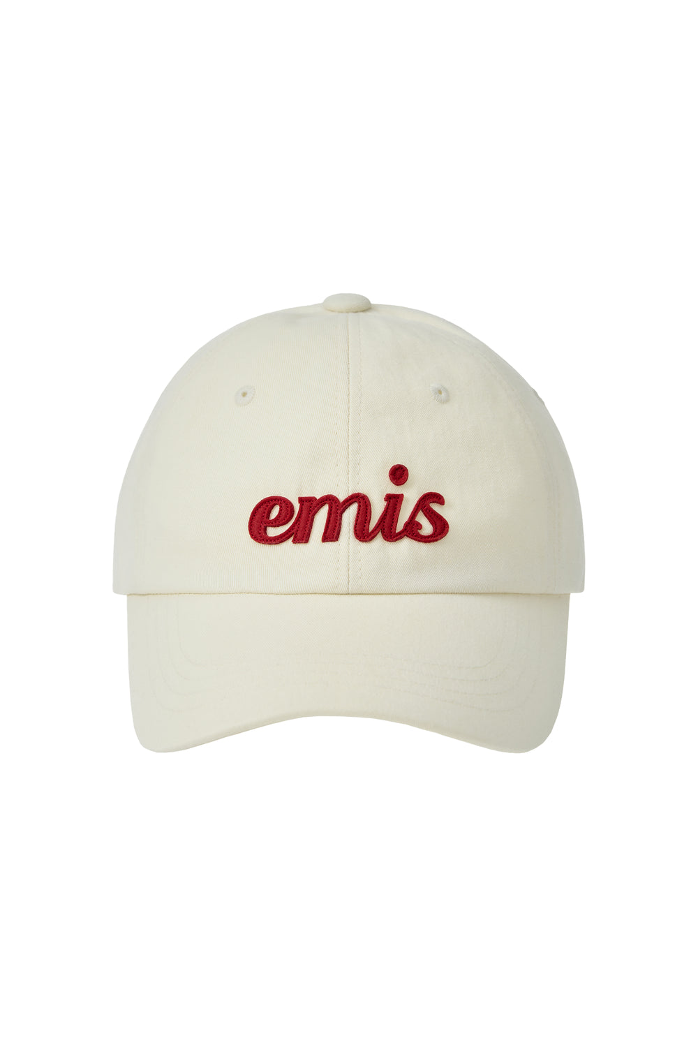 EMIS - APPLIQUE BALL CAP-CREAM Jisoo's pick (DISPATCH IN 48HRS)