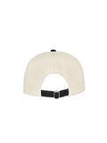 AEAE -  WEB LOGO 5PANNEL CAP / ECRU BLACK (Dispatch in 48hrs)