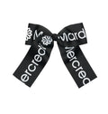 MARDI MERCREDI -  HAIR CLIP LOGO RIBBON_BLACK