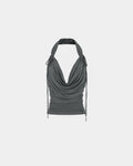 Sagittarius.A+ - Orielle Cowl Top Dark Grey (Dispatch in 48hrs)