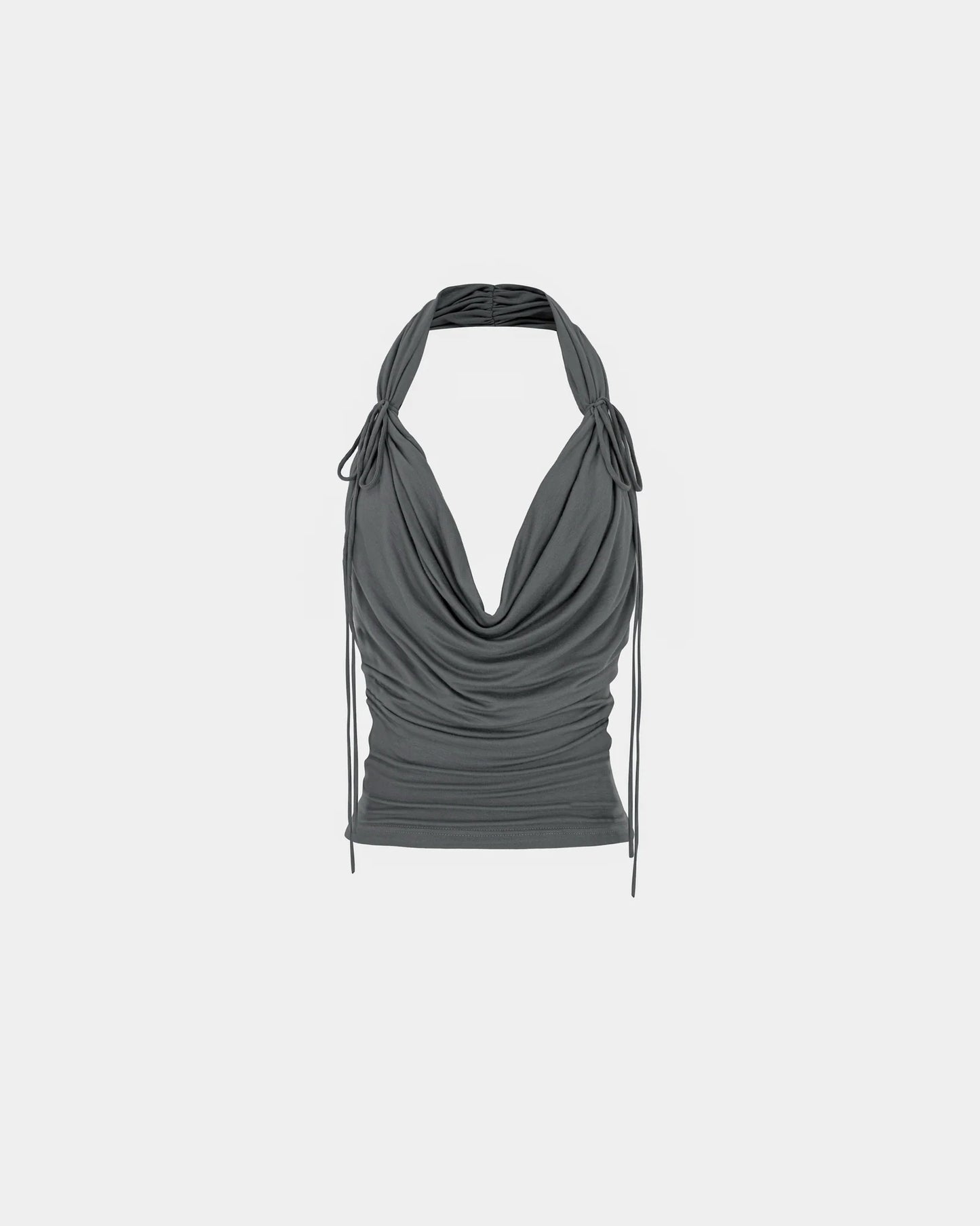 Sagittarius.A+ - Orielle Cowl Top Dark Grey (Dispatch in 48hrs)