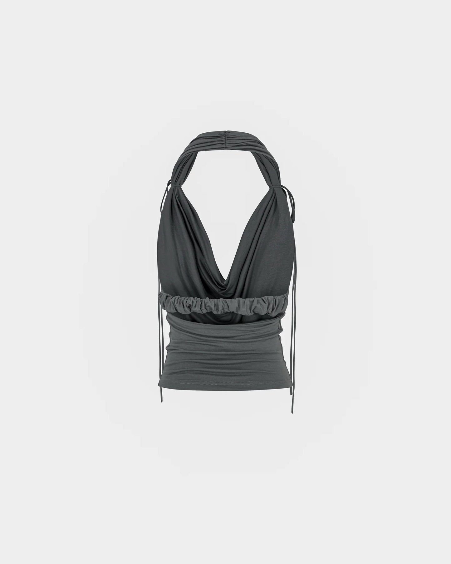 Sagittarius.A+ - Orielle Cowl Top Dark Grey (Dispatch in 48hrs)