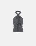 Sagittarius.A+ - Orielle Cowl Top Dark Grey (Dispatch in 48hrs)
