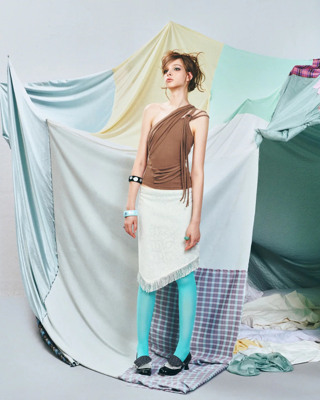 INTO.EIGHT - KNOT TOP / Brown