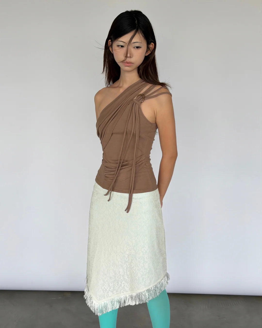INTO.EIGHT - KNOT TOP / Brown