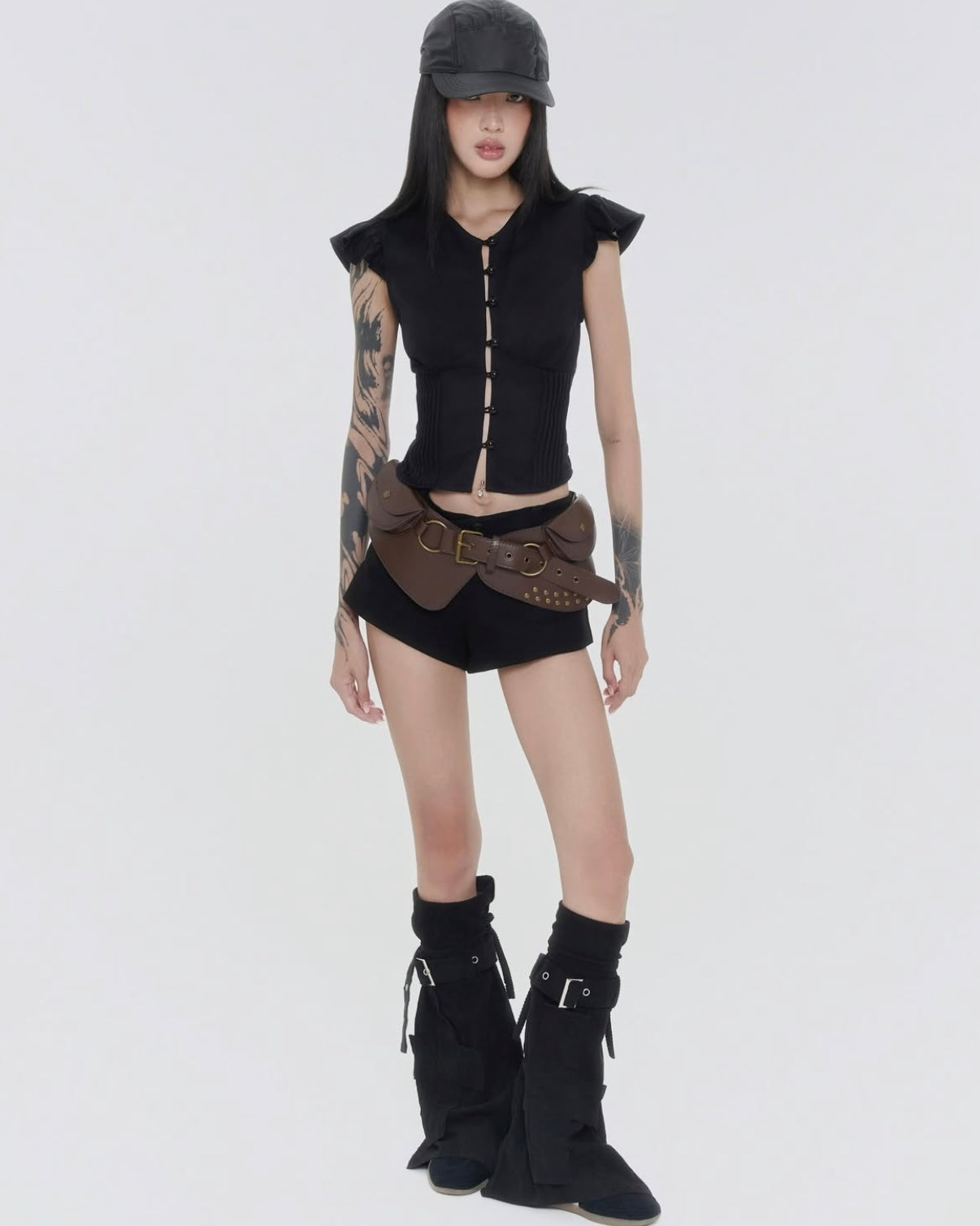Sagittarius.A+ - Axis Ruffled Top (Dispatch in 48hrs)