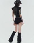 Sagittarius.A+ - Axis Ruffled Top (Dispatch in 48hrs)