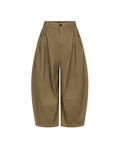 Sagittarius.A+ - Multi Rivet Wide Pants Sand