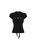 Sagittarius.A+ - Arcadia Tie Top Black (Dispatch in 48hrs)