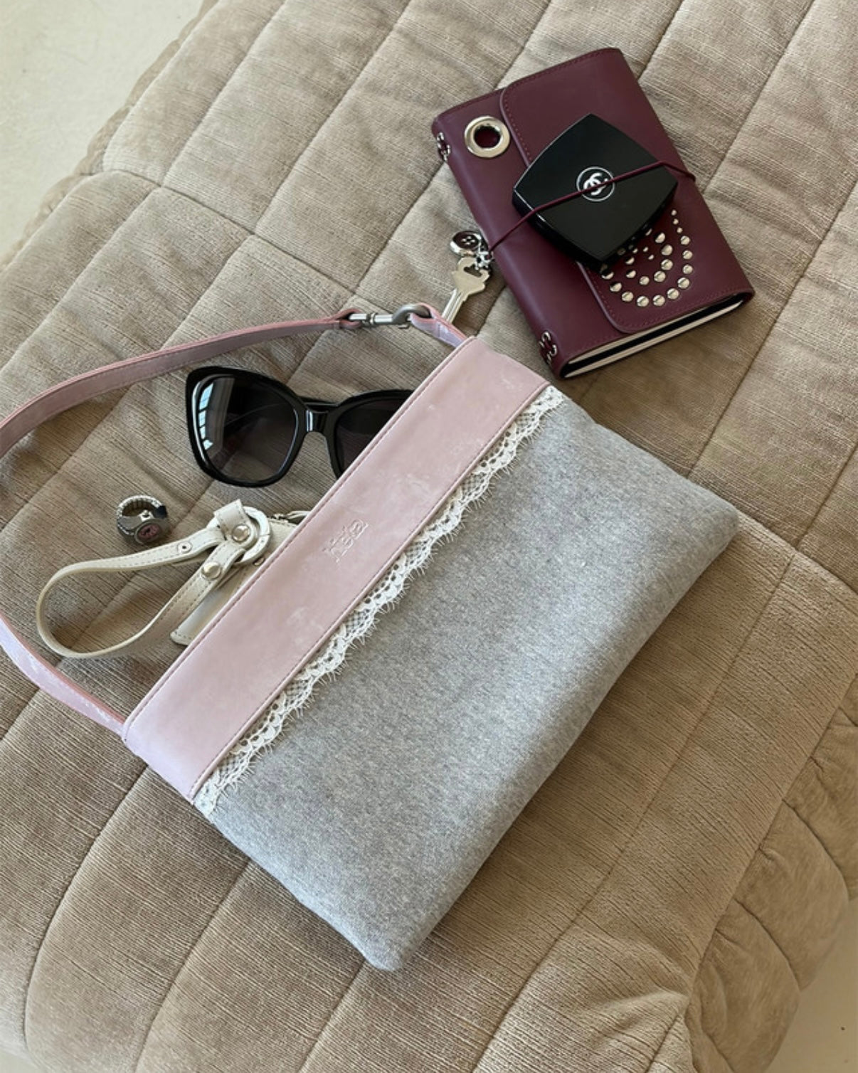 HIETA - Iris / Powder Pink