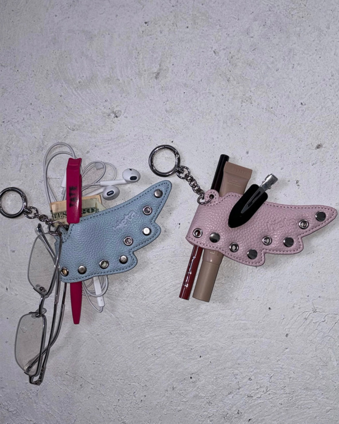 HIETA - Ellie Angel Keyring / Icy Blue