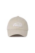 EMIS - NEW LOGO PIGMENT BALL CAP-BEIGE