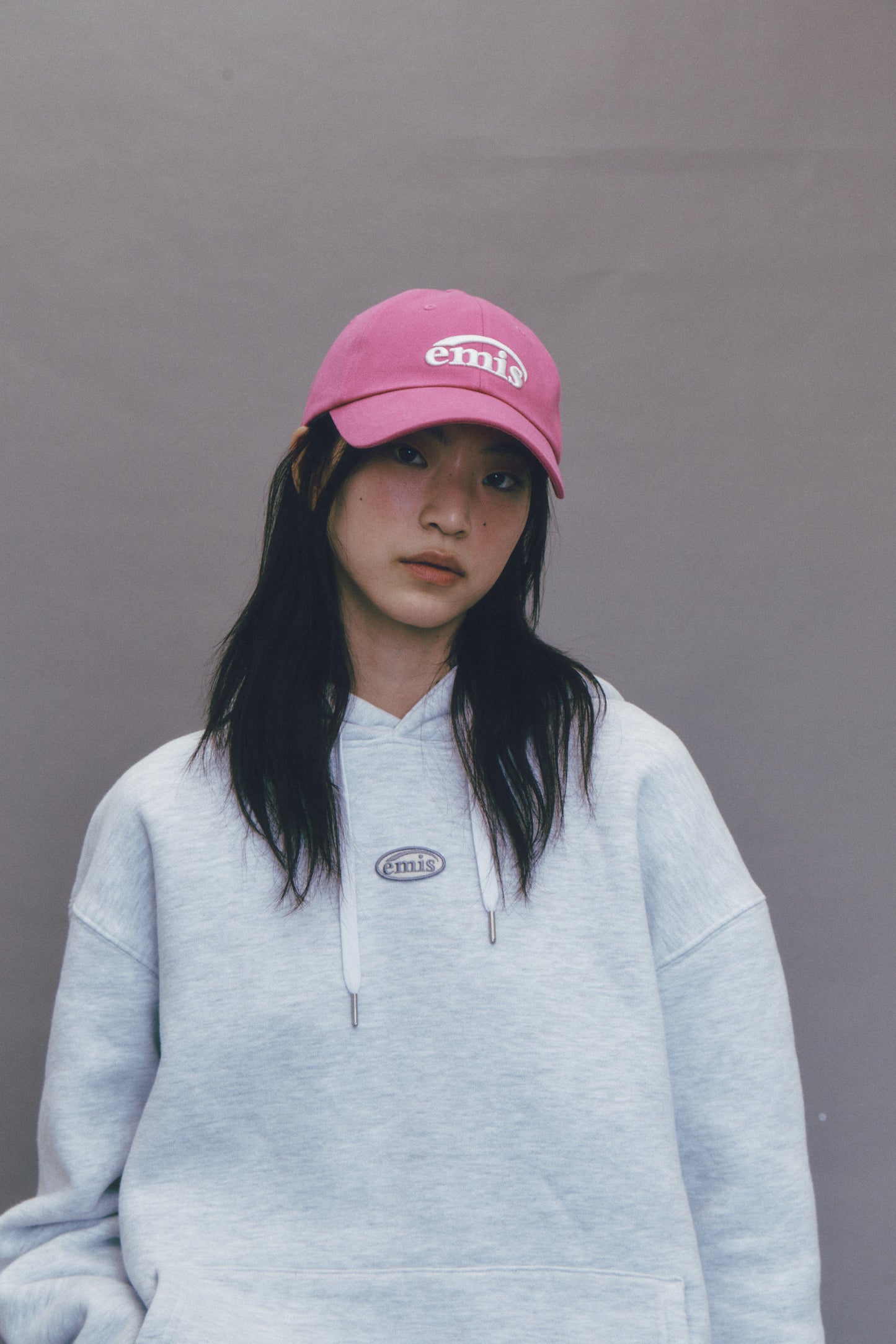 EMIS - FOOT PRINT BALL CAP PINK