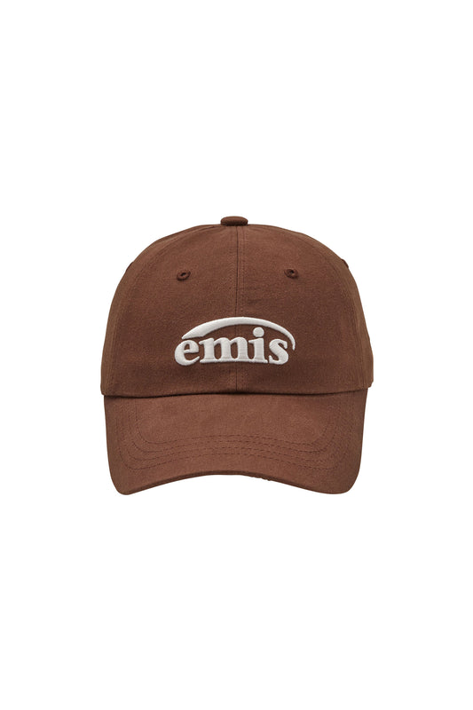 EMIS - FOOT PRINT BALL CAP BROWN