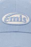 EMIS - TONE ON TONE WAPPEN BALL CAP SKY-BLUE