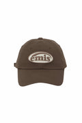 EMIS - TONE ON TONE WAPPEN BALL CAP BROWN