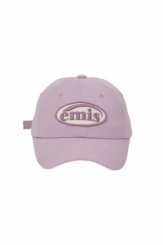 EMIS - TONE ON TONE WAPPEN BALL CAP PURPLE