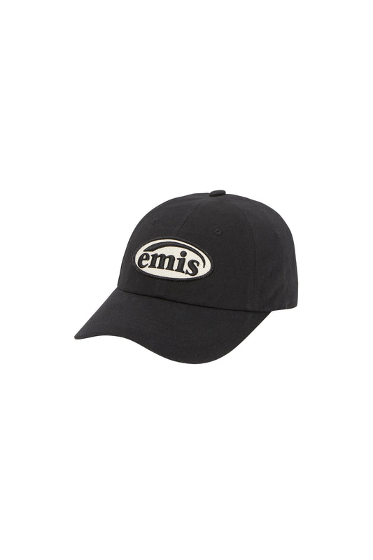 EMIS - TONE ON TONE WAPPEN BALL CAP BLACK