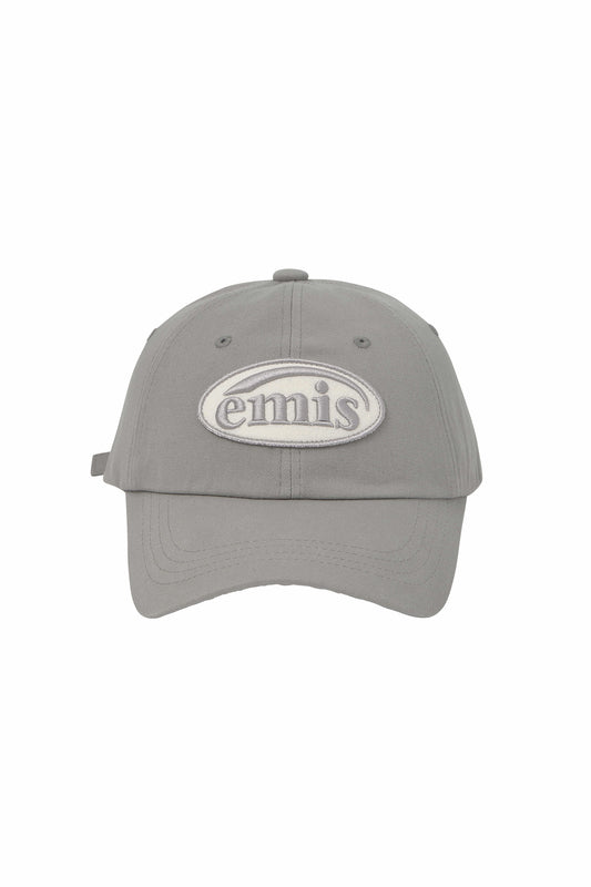 EMIS - TONE ON TONE WAPPEN BALL CAP GRAY