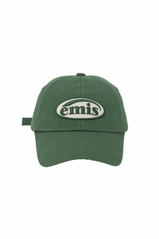 EMIS - TONE ON TONE WAPPEN BALL CAP GREEN