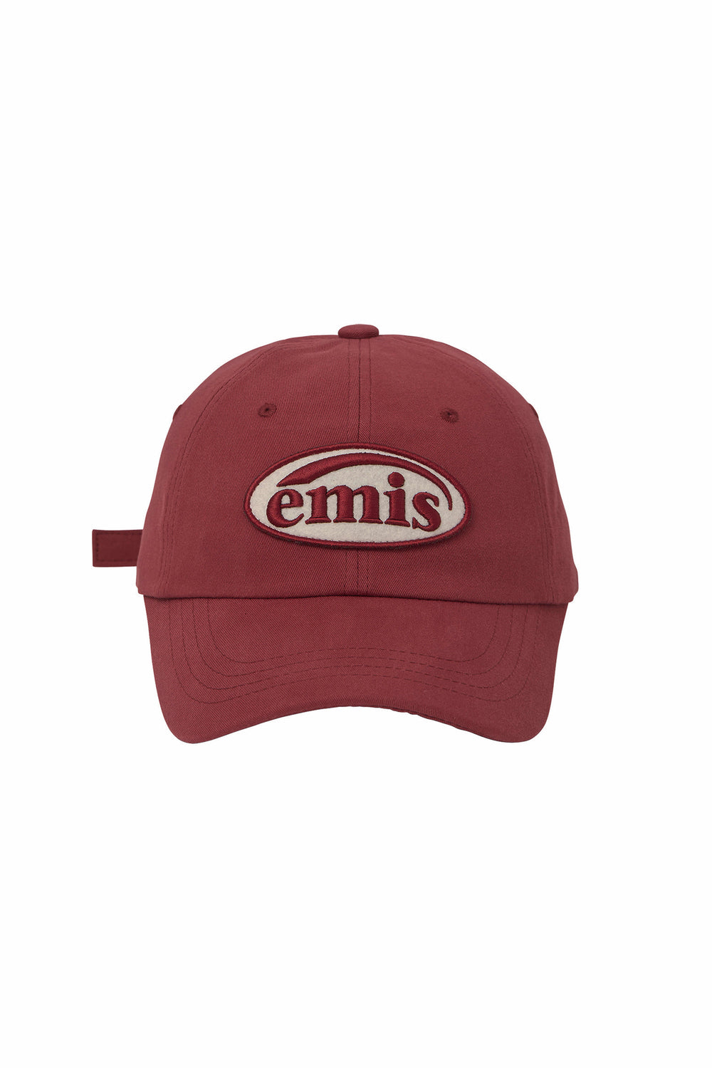 EMIS - TONE ON TONE WAPPEN BALL CAP RED