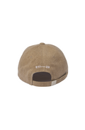 EMIS - NEW LOGO PIGMENT BALL CAP-BROWN