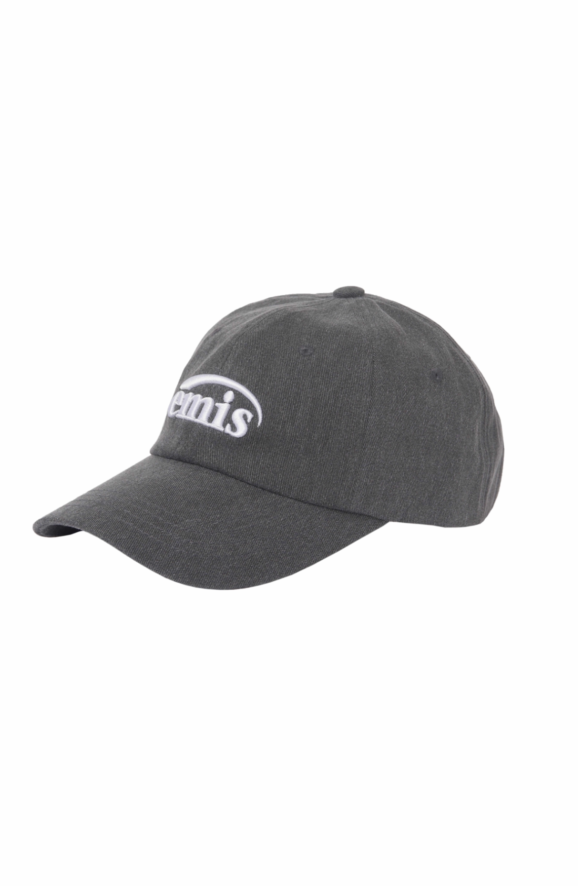 EMIS - NEW LOGO PIGMENT BALL CAP-BLACK