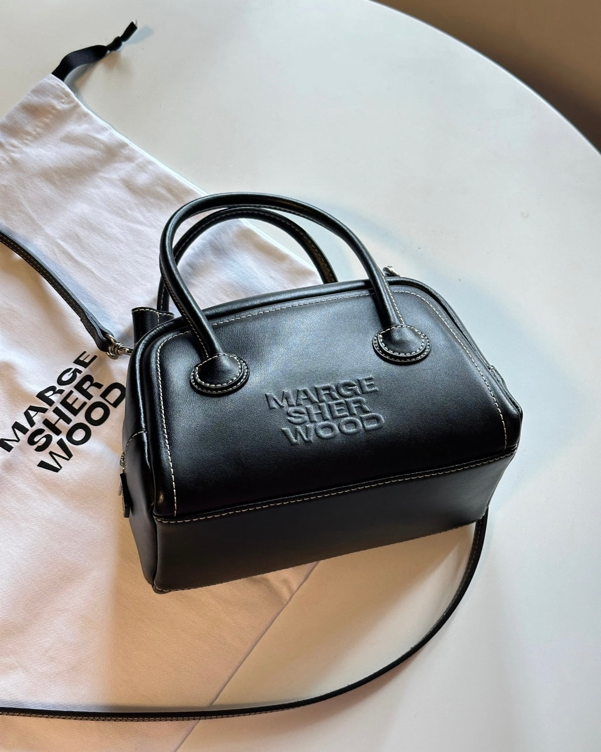 SOFT TOTE MINI black plain