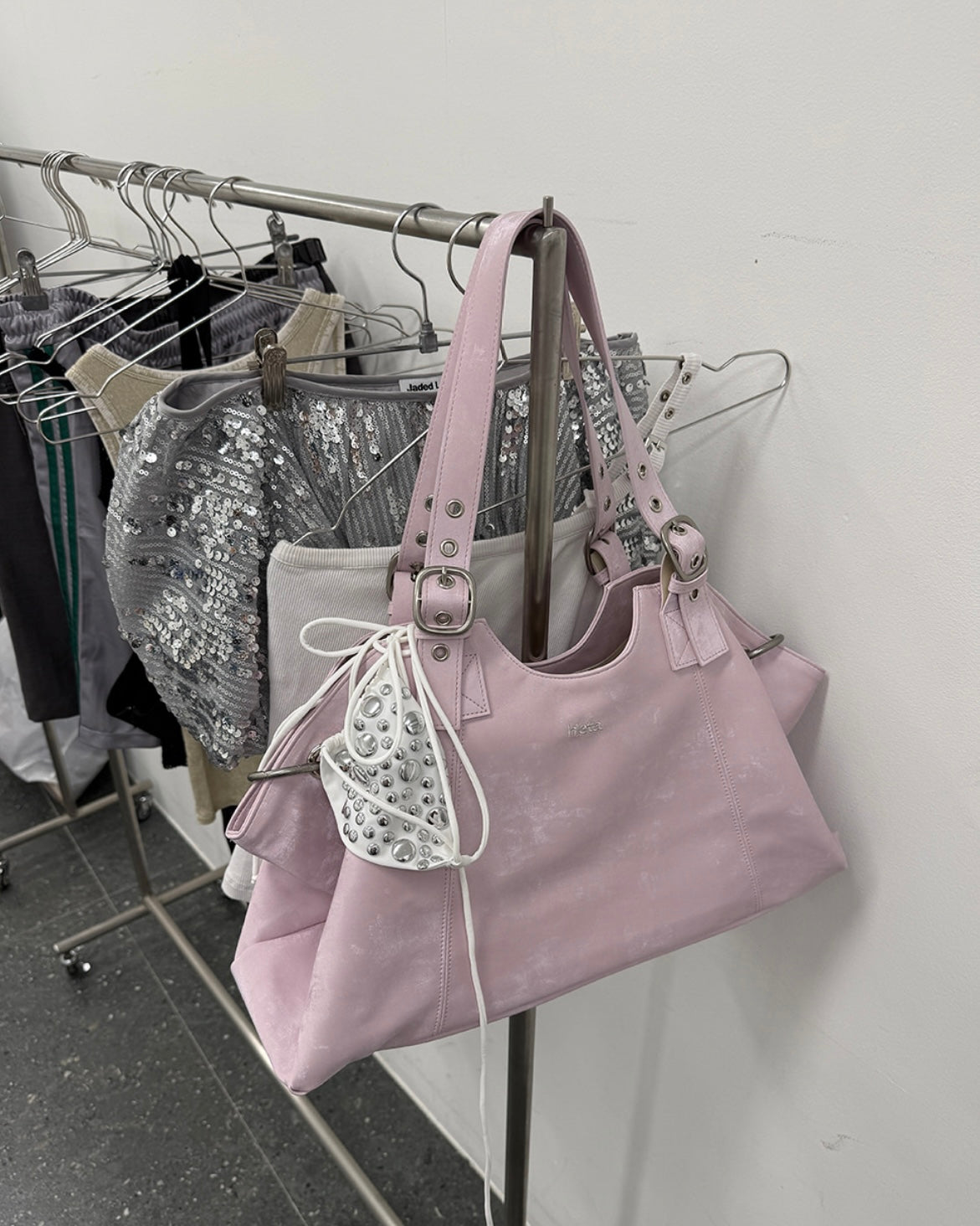 HIETA バッグ　Becky Mini / Powder Pink MUSINSA | HIETA Becky Mini / Powder Pink