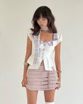 INTO.EIGHT - ROSY SKIRT / Pink (Dispatch in 48hrs)