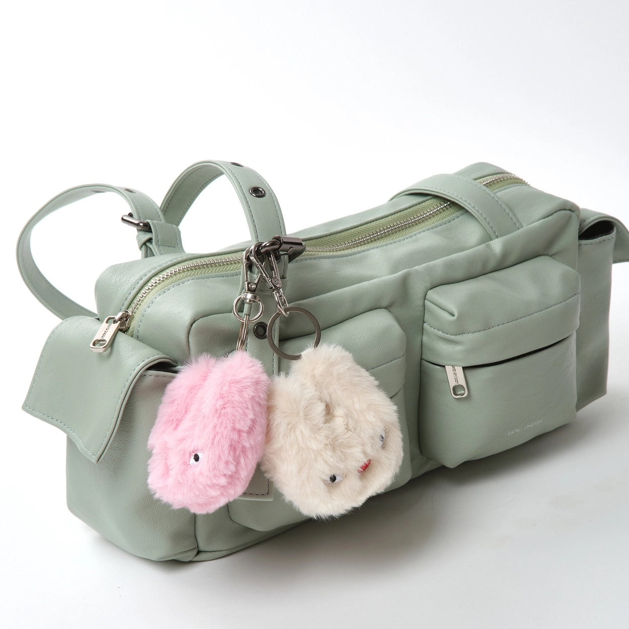 SAMO ONDOH - Tokiyom Keychain Eco Fur Pink