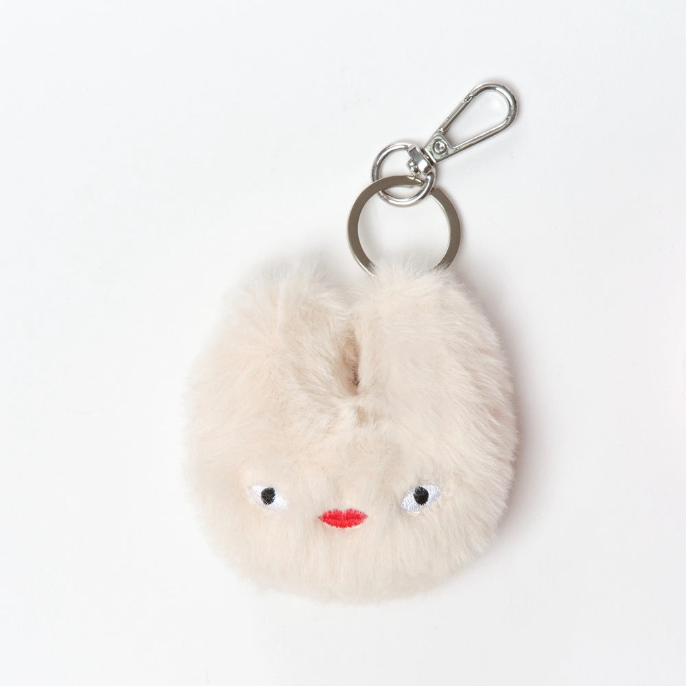 SAMO ONDOH - Tokiyom Keychain Eco Fur Ivory