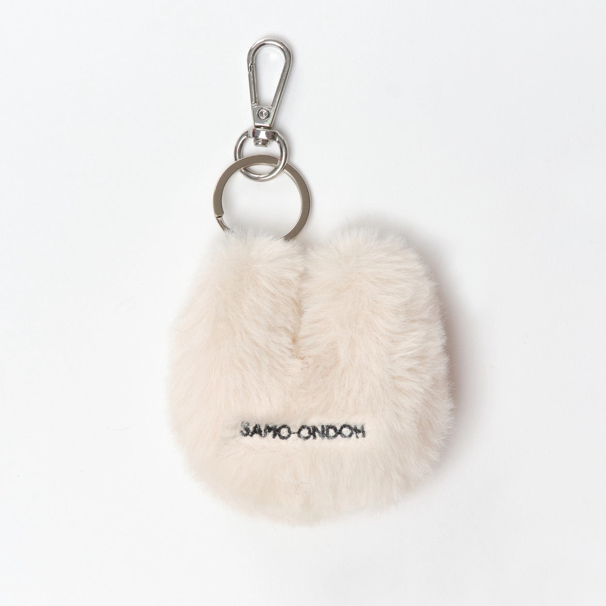 SAMO ONDOH - Tokiyom Keychain Eco Fur Ivory