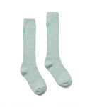 MARDI MERCREDI -  LONG SOCKS MRD LOGO_MINT GREEN