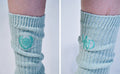 MARDI MERCREDI -  LONG SOCKS MRD LOGO_MINT GREEN