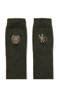 MARDI MERCREDI -  LONG SOCKS MRD LOGO_OLIVE BEIGE